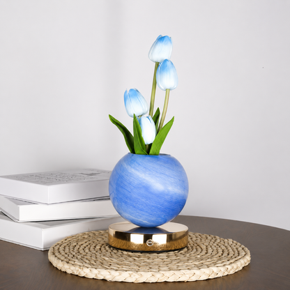 Rechargeable LED Tulip Table Lamp