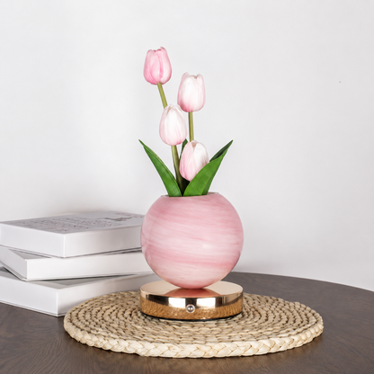 Rechargeable LED Tulip Table Lamp